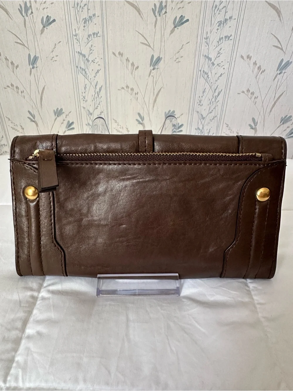 Juicy Couture Vintage Brown Leather Wallet